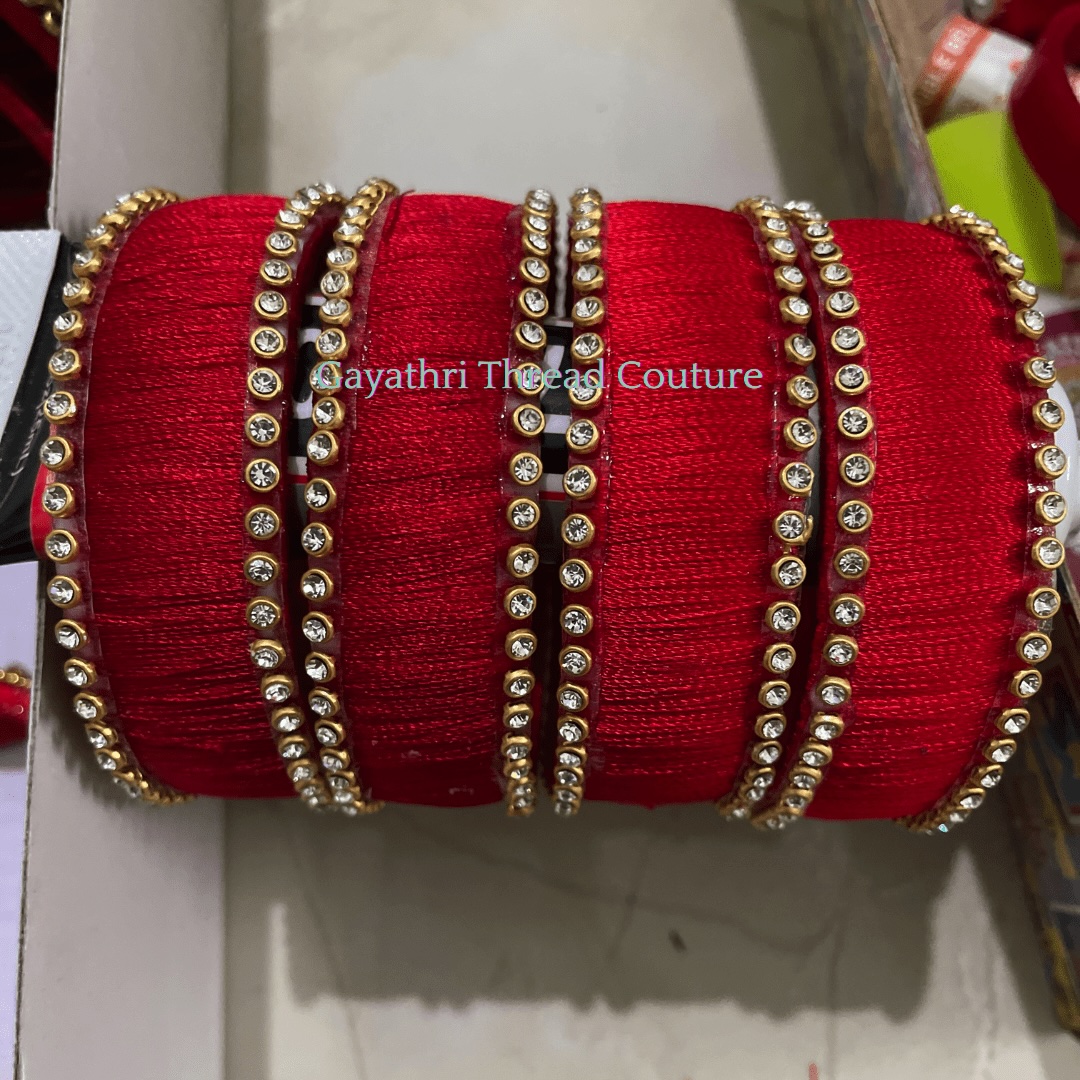 Silk Thread Bangle - 13