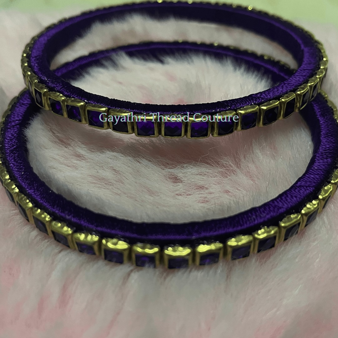 Silk Thread Bangle - 14