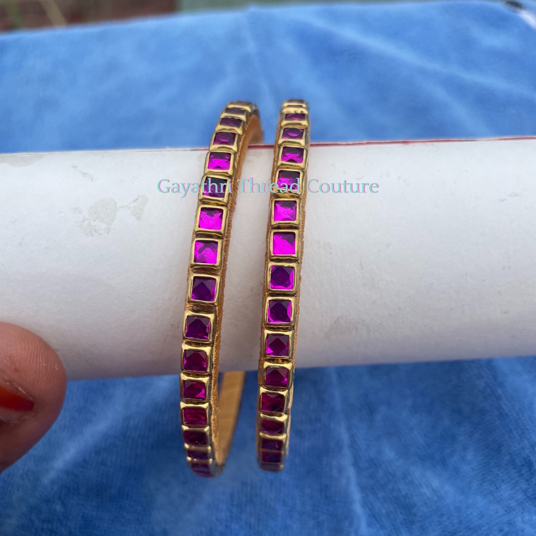 Silk Thread Bangle - 21