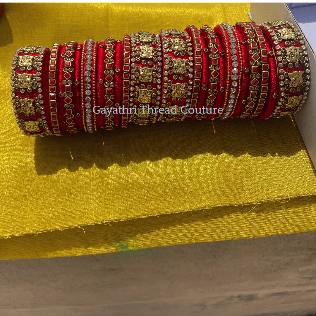 Silk Thread Bangle - 1